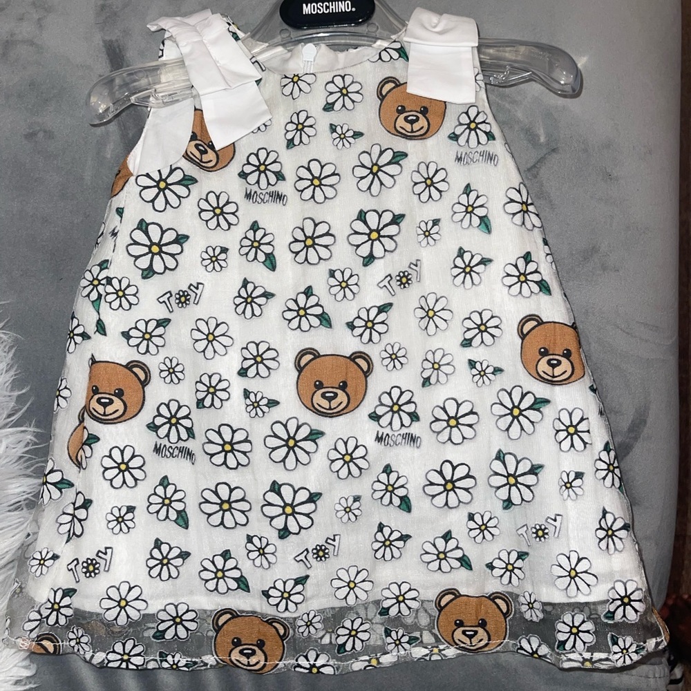 Moschino infants dress, Brand new size 3/6 months.